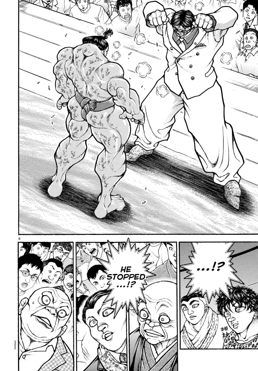 Baki Dou 2, chapter 72, page 8