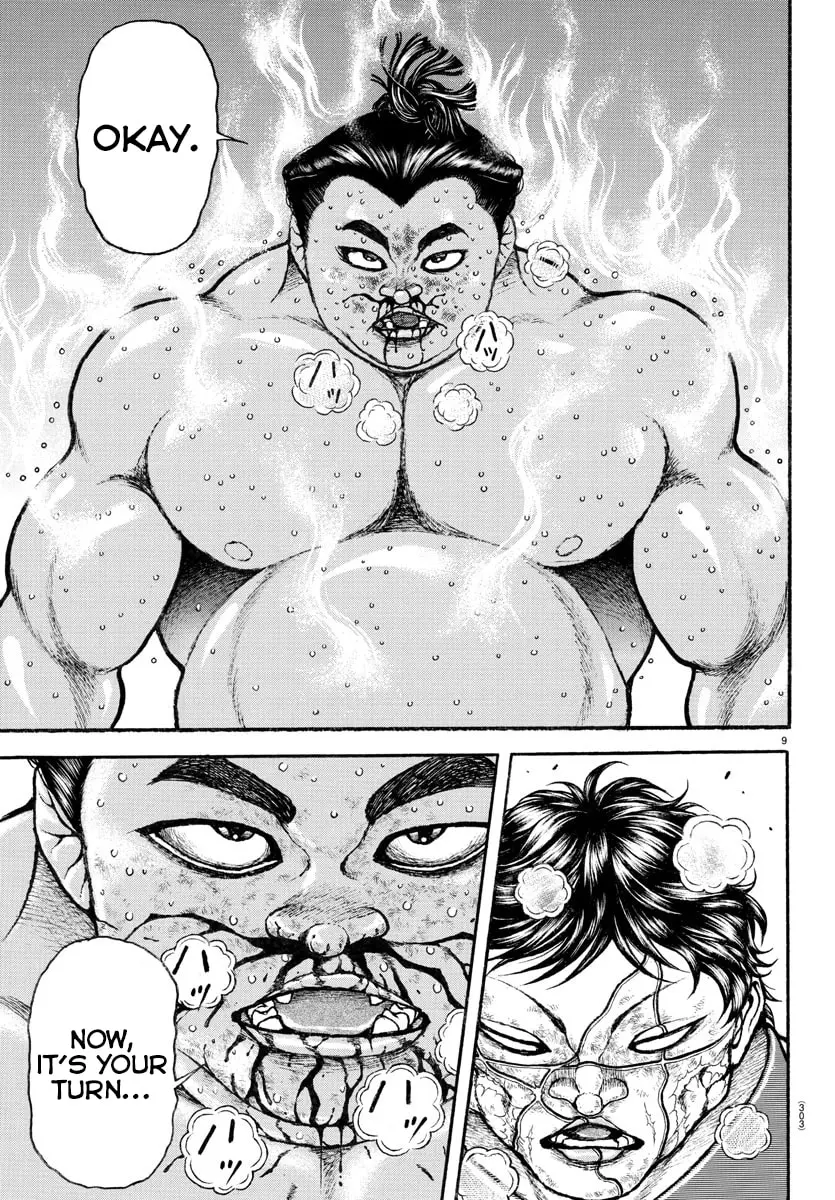 Baki Dou 2, chapter 72, page 9