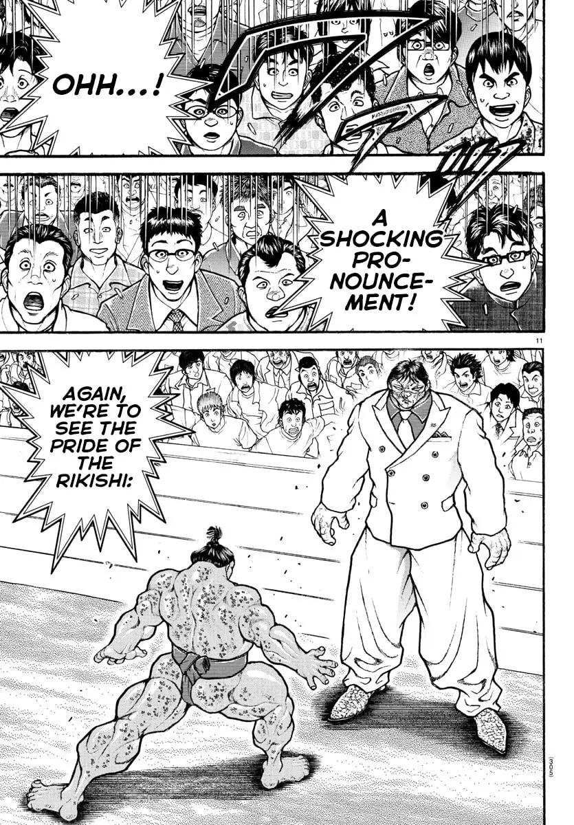 Baki Dou 2, chapter 72, page 11