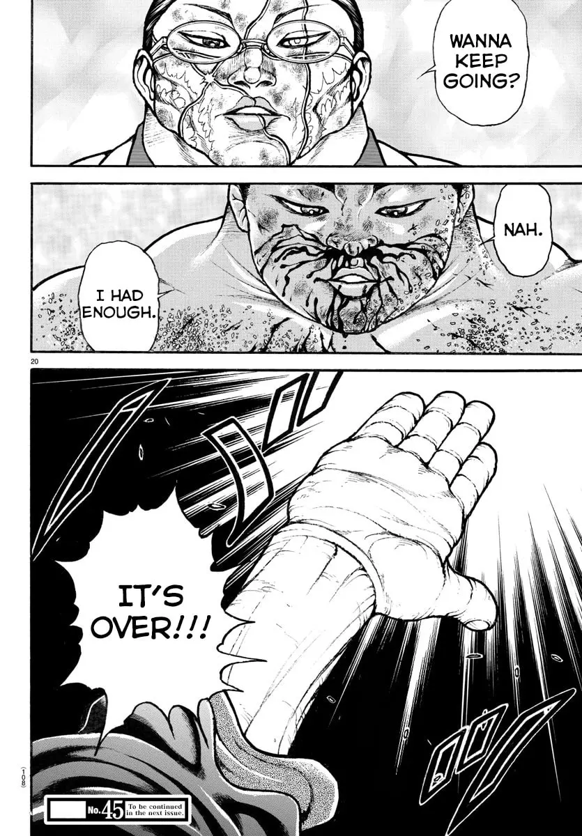 Baki Dou 2, chapter 73, page 19