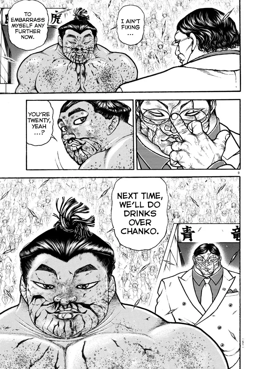 Baki Dou 2, chapter 74, page 9