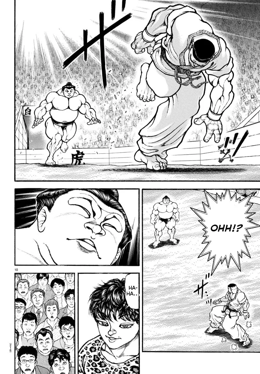 Baki Dou 2, chapter 77, page 10
