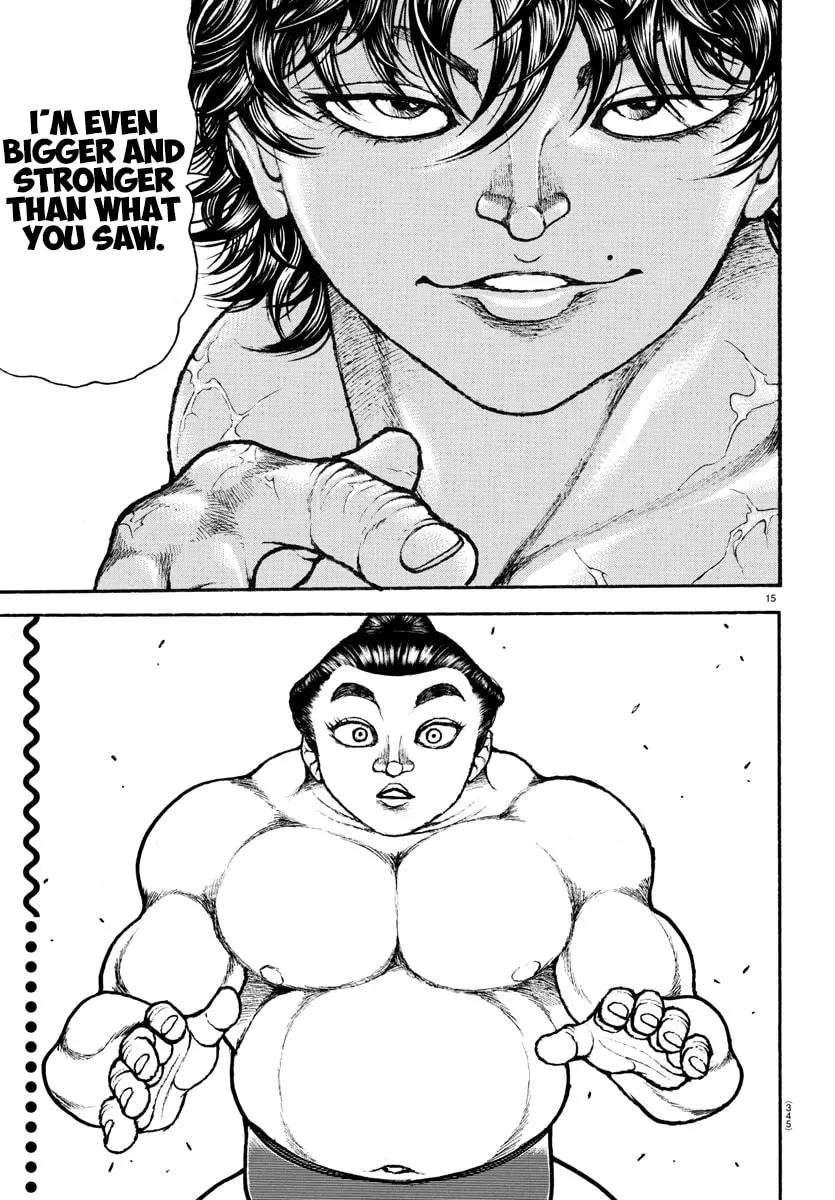 Baki Dou 2, chapter 85, page 15