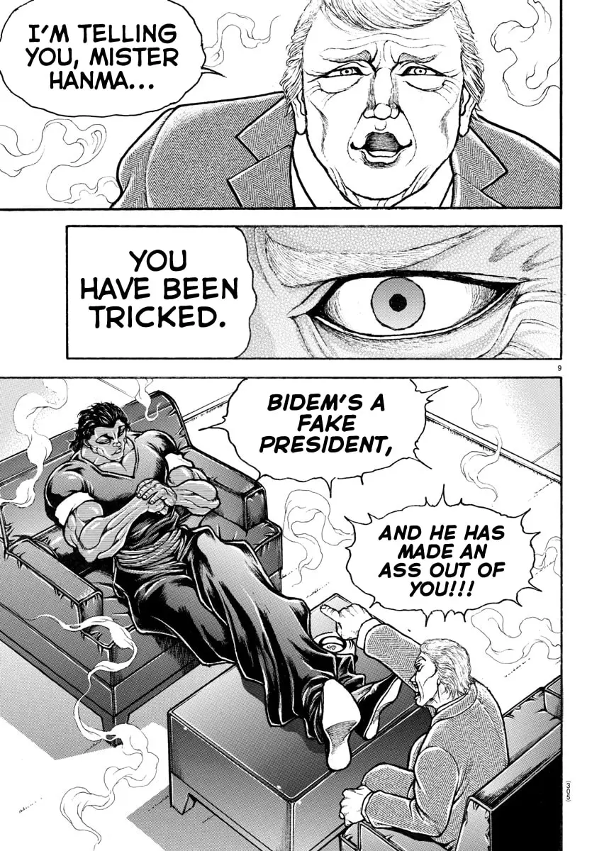 Baki Dou 2, chapter 86, page 9