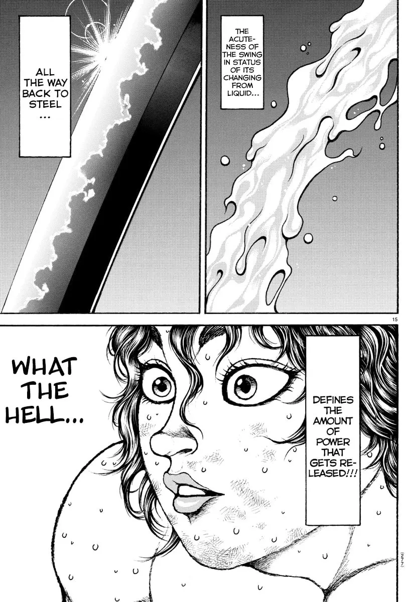 Baki Dou 2, chapter 88, page 15