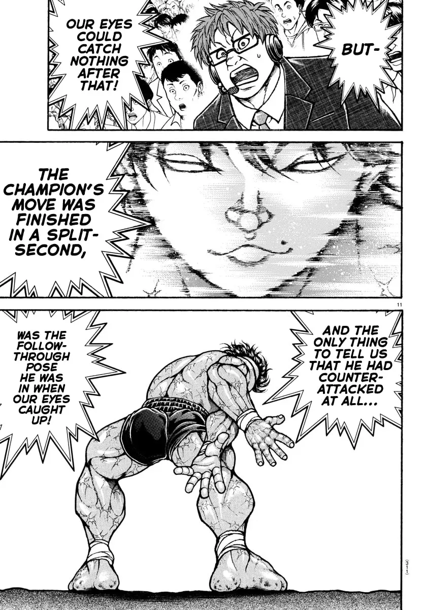 Baki Dou 2, chapter 92, page 11
