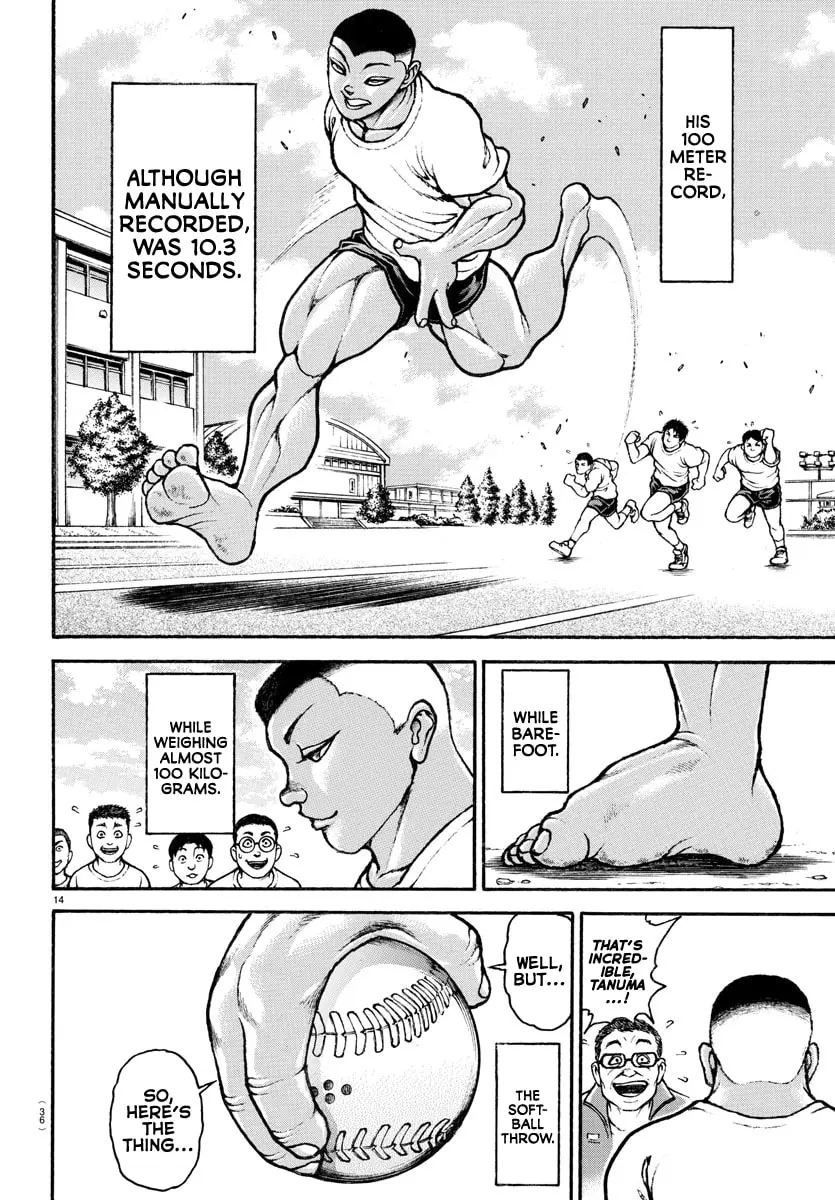 Baki Dou 2, chapter 93, page 14