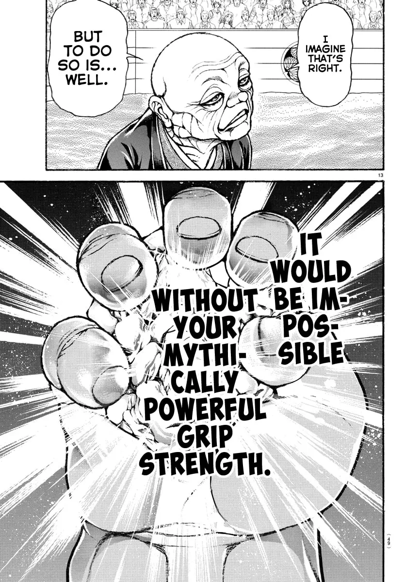 Baki Dou 2, chapter 98, page 12
