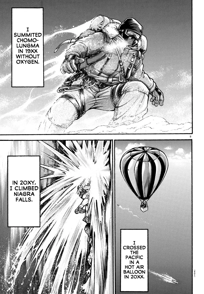 Baki Dou 2, chapter 100, page 9