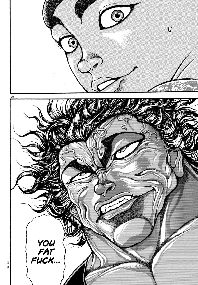 Baki Dou 2, chapter 100, page 20