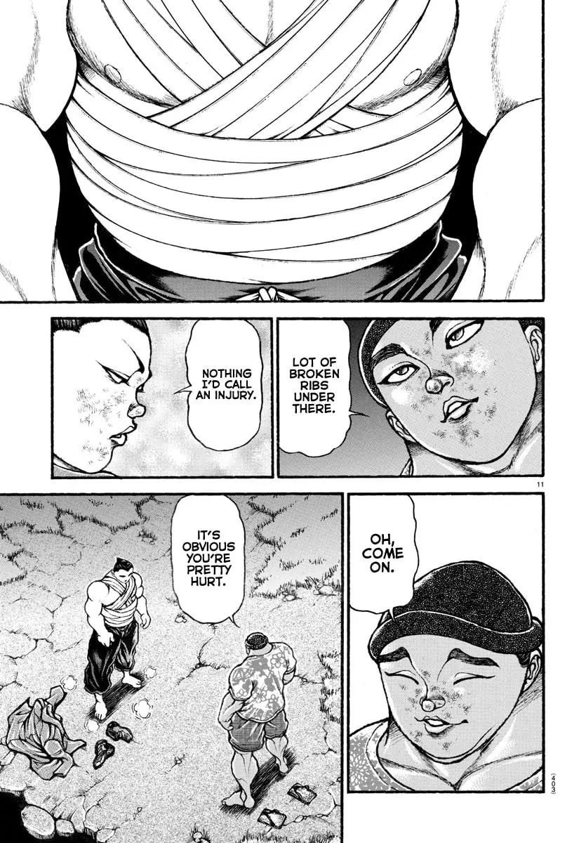 Baki Dou 2, chapter 104, page 11