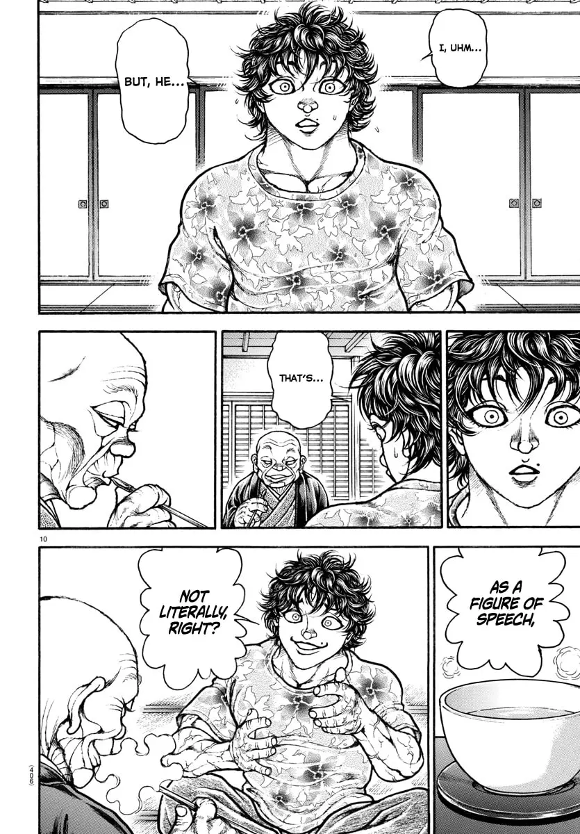 Baki Dou 2, chapter 105, page 9