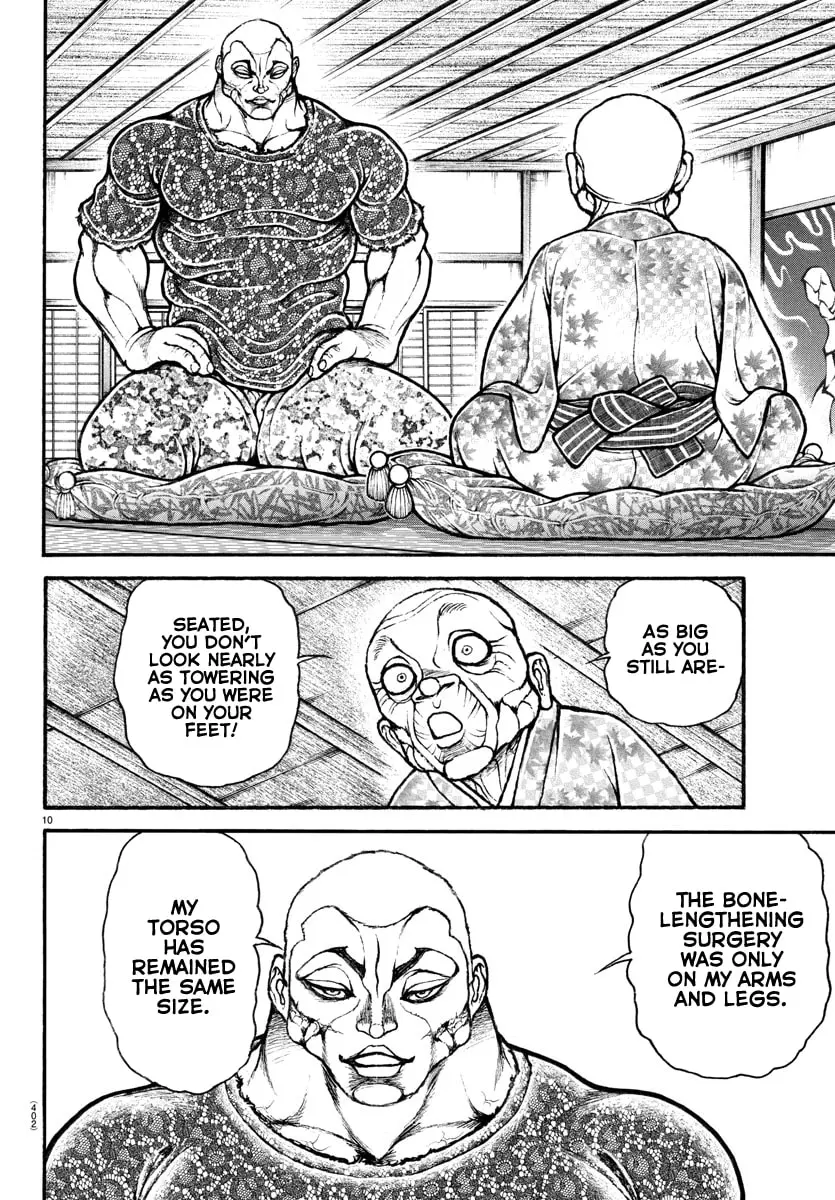 Baki Dou 2, chapter 106, page 10