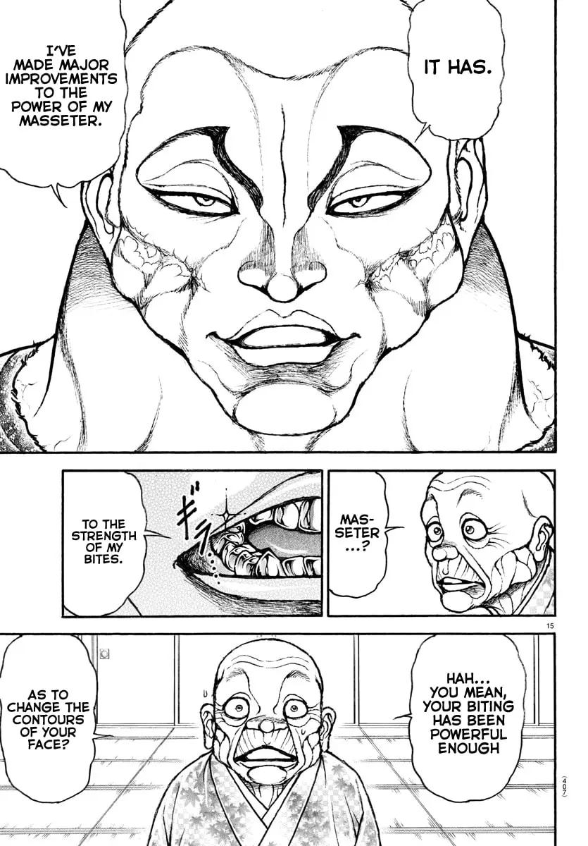 Baki Dou 2, chapter 106, page 15