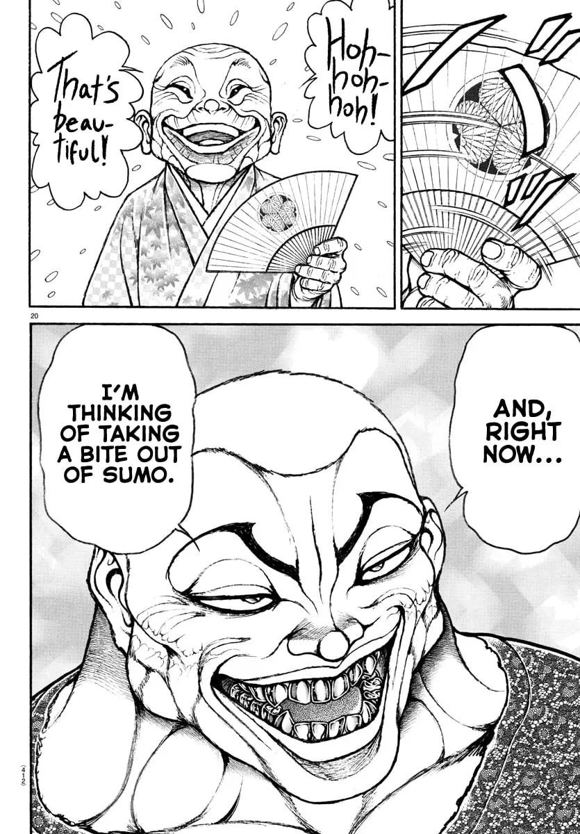Baki Dou 2, chapter 106, page 20