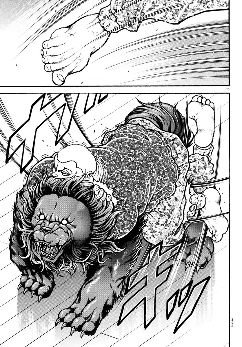 Baki Dou 2, chapter 108, page 15