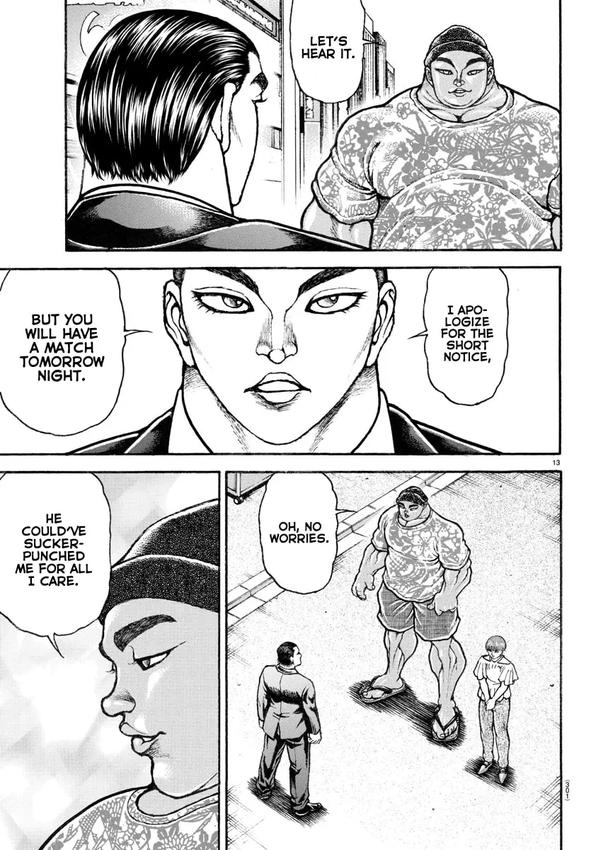 Baki Dou 2, chapter 109, page 13