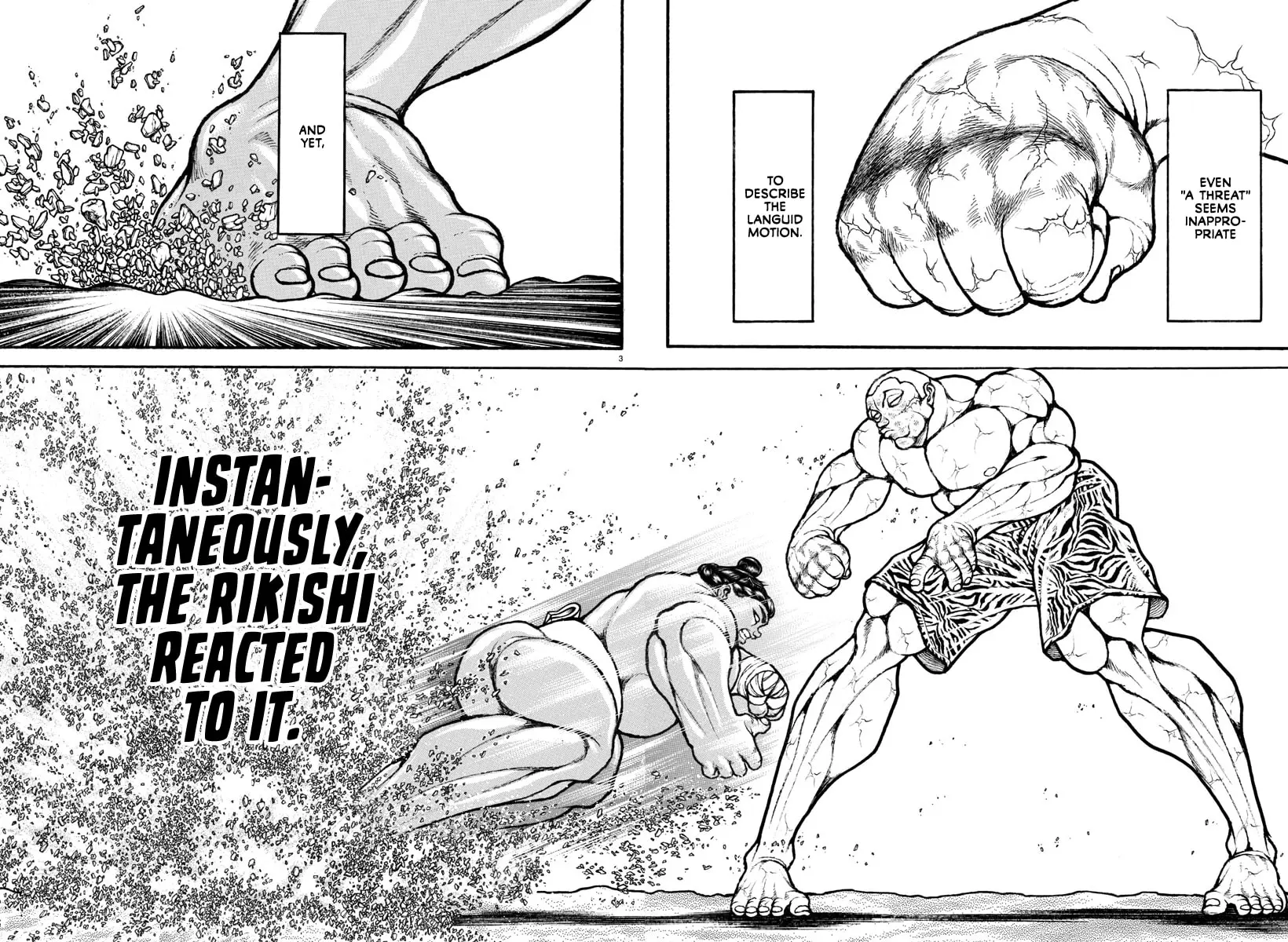 Baki Dou 2, chapter 115, page 3