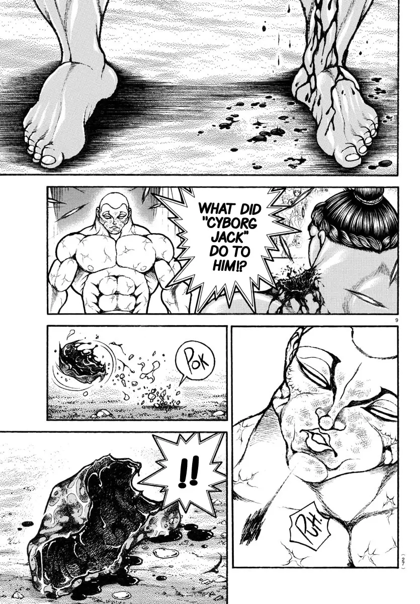 Baki Dou 2, chapter 115, page 9