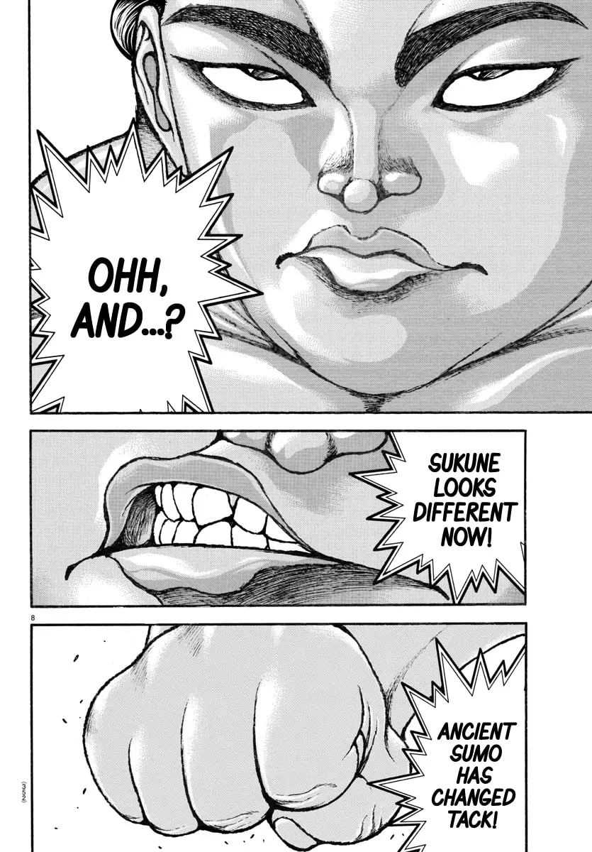 Baki Dou 2, chapter 116, page 8