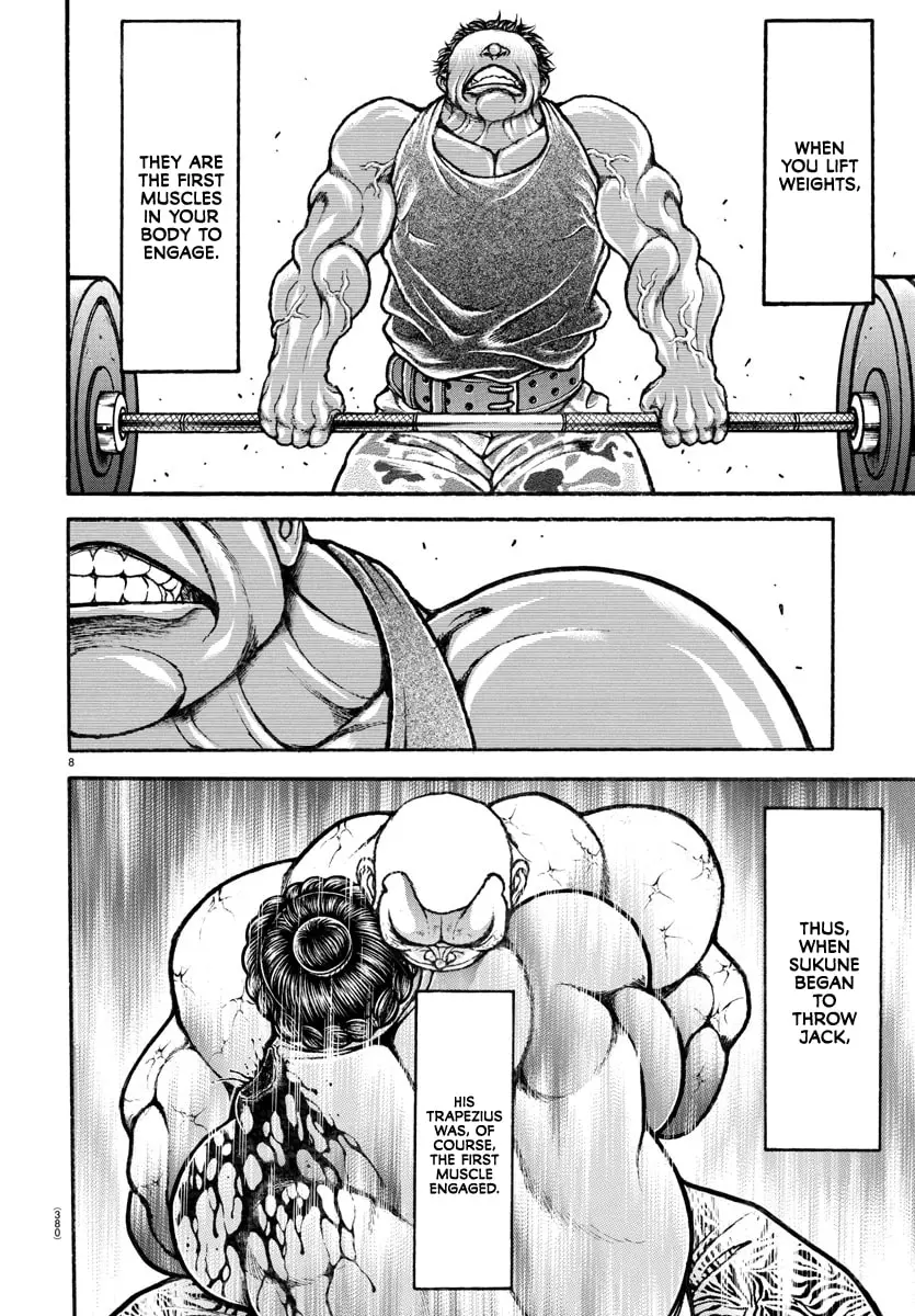 Baki Dou 2, chapter 117, page 8