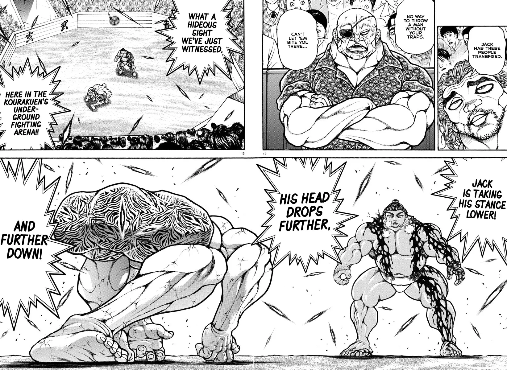 Baki Dou 2, chapter 117, page 12