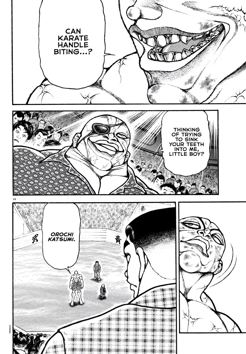 Baki Dou 2, chapter 122, page 14