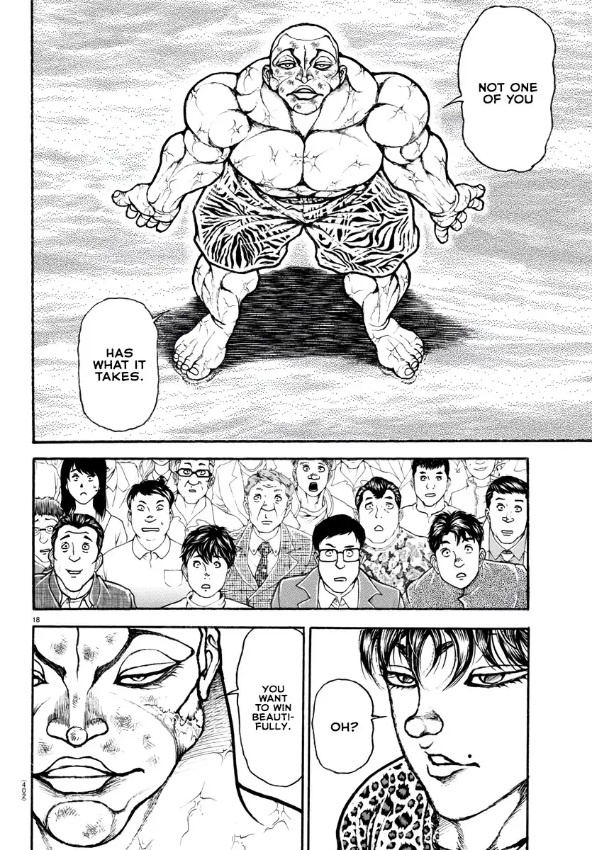 Baki Dou 2, chapter 122, page 18