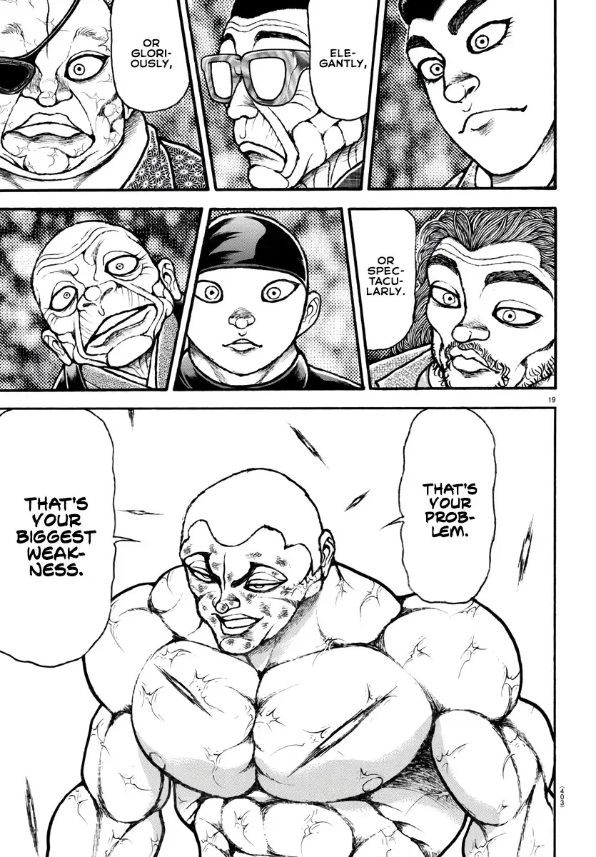 Baki Dou 2, chapter 122, page 19