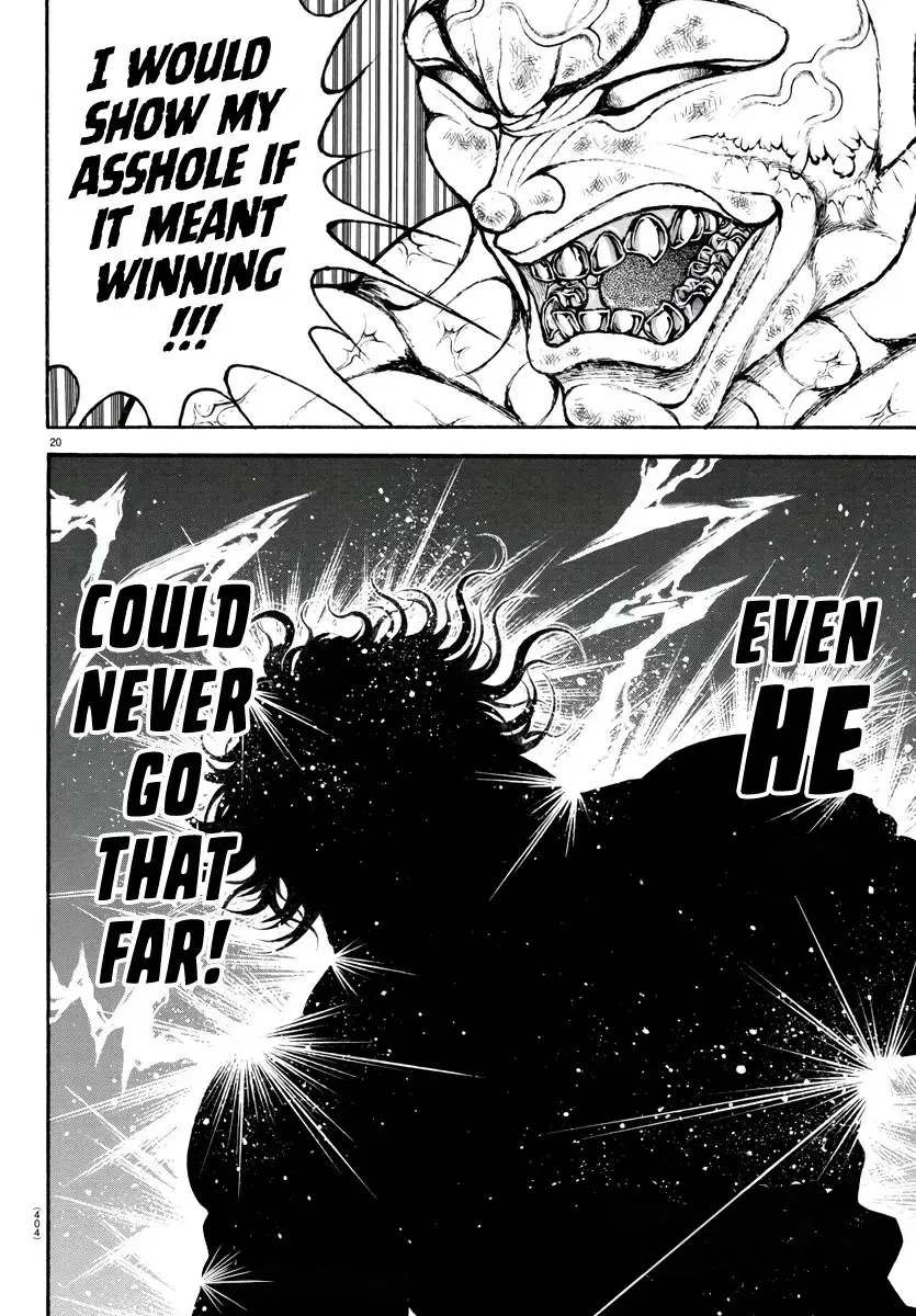 Baki Dou 2, chapter 122, page 20