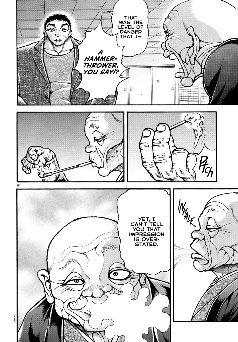 Baki Dou 2, chapter 124, page 17