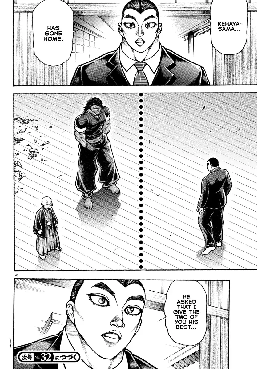 Baki Dou 2, chapter 127, page 21