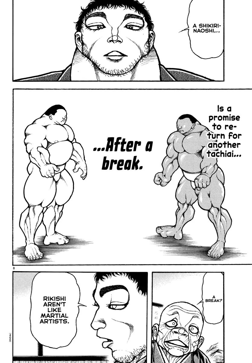 Baki Dou 2, chapter 129, page 8