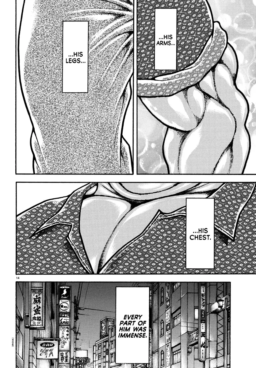 Baki Dou 2, chapter 129, page 14