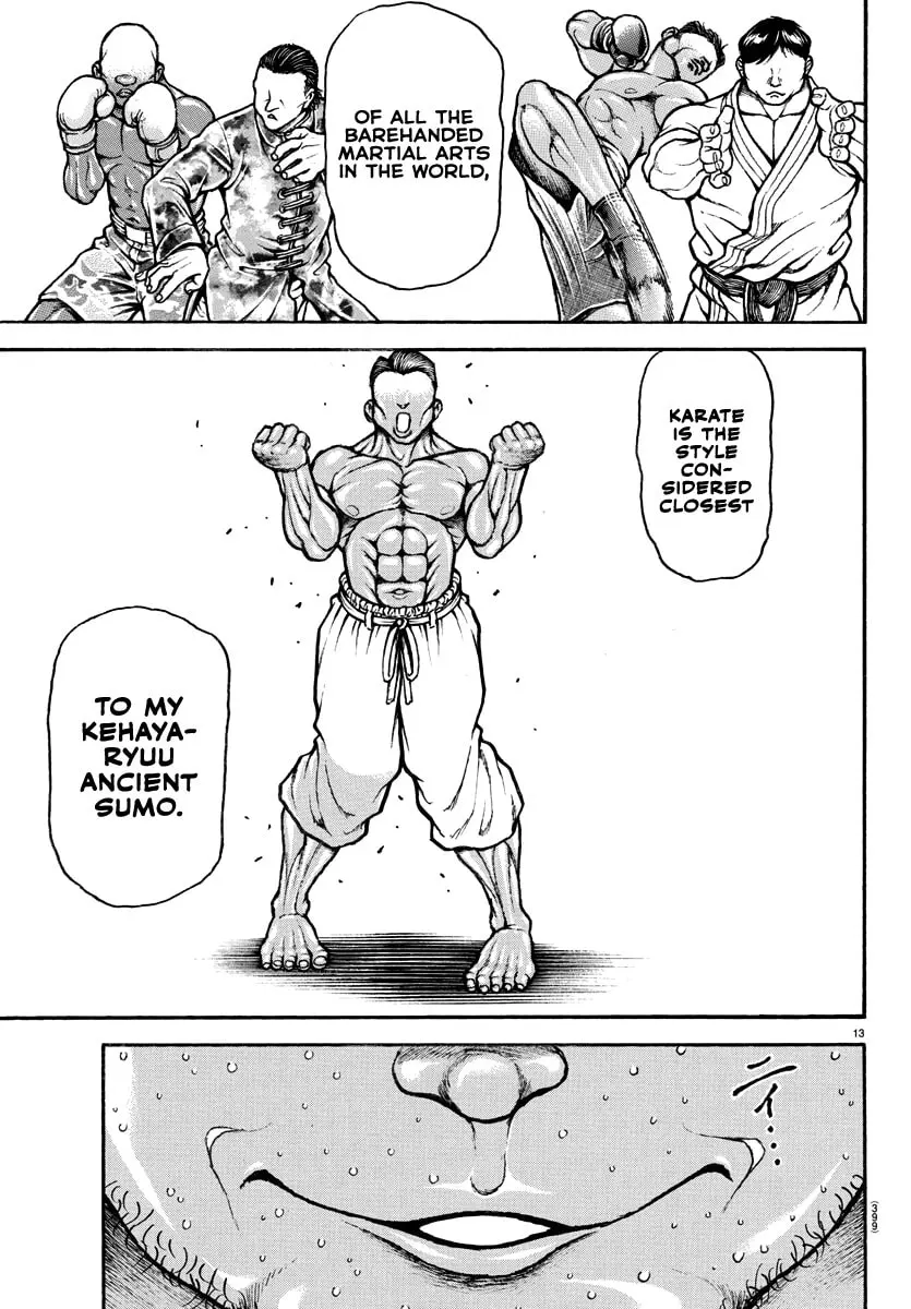 Baki Dou 2, chapter 131, page 12