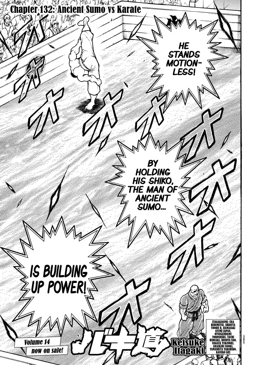 Baki Dou 2, chapter 132, page 1