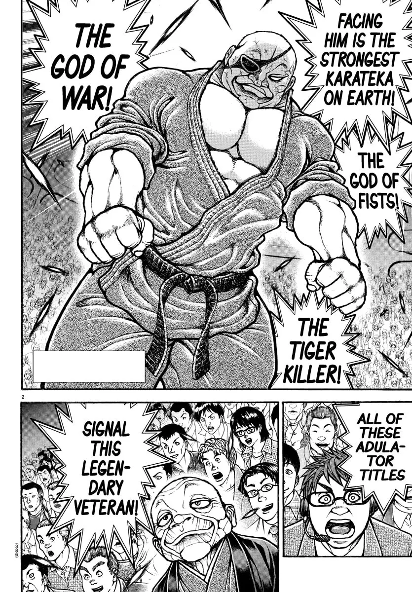 Baki Dou 2, chapter 132, page 2