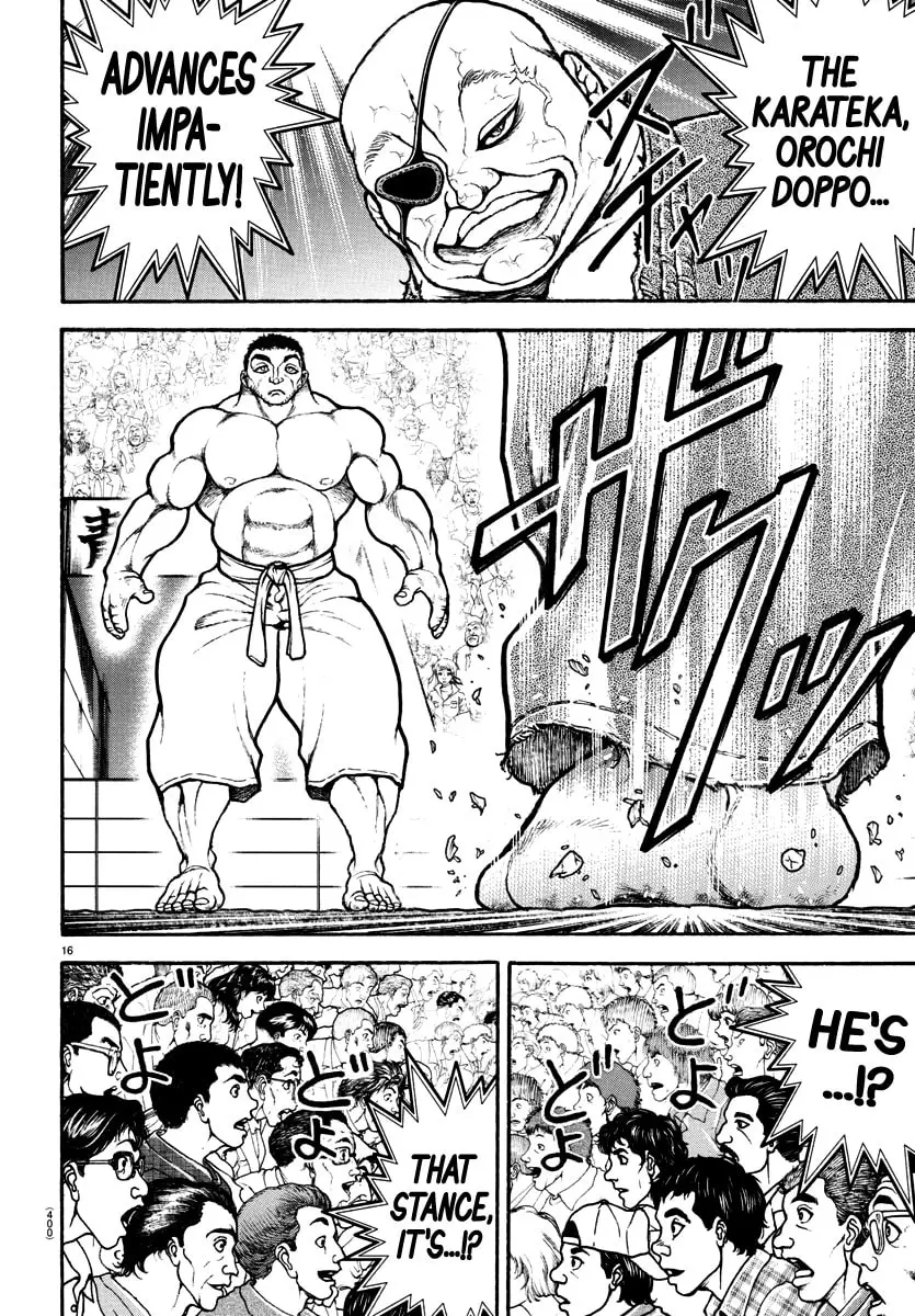Baki Dou 2, chapter 132, page 15