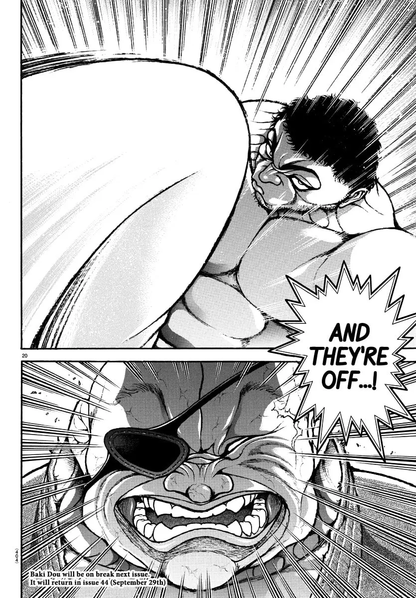 Baki Dou 2, chapter 132, page 18