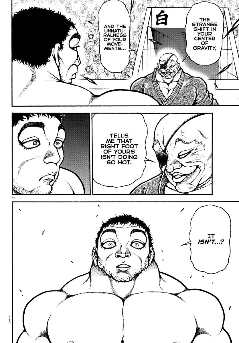 Baki Dou 2, chapter 133, page 10