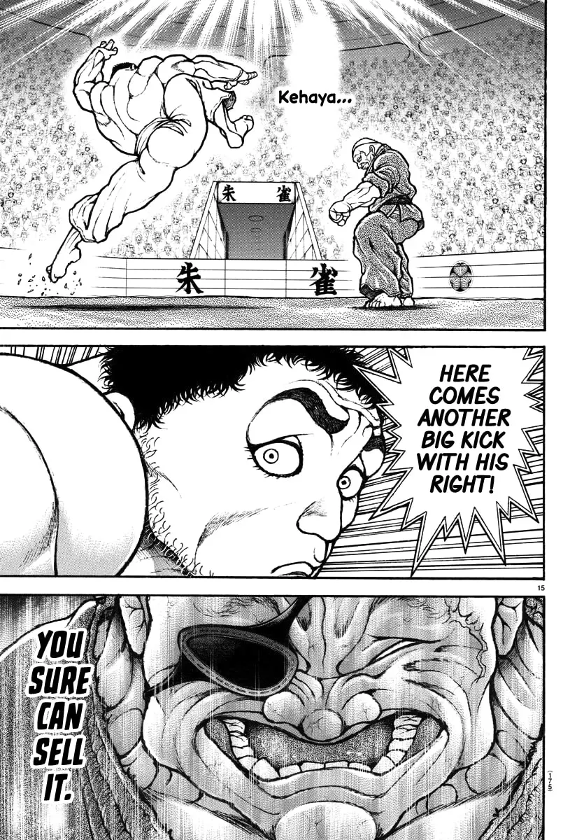 Baki Dou 2, chapter 133, page 15