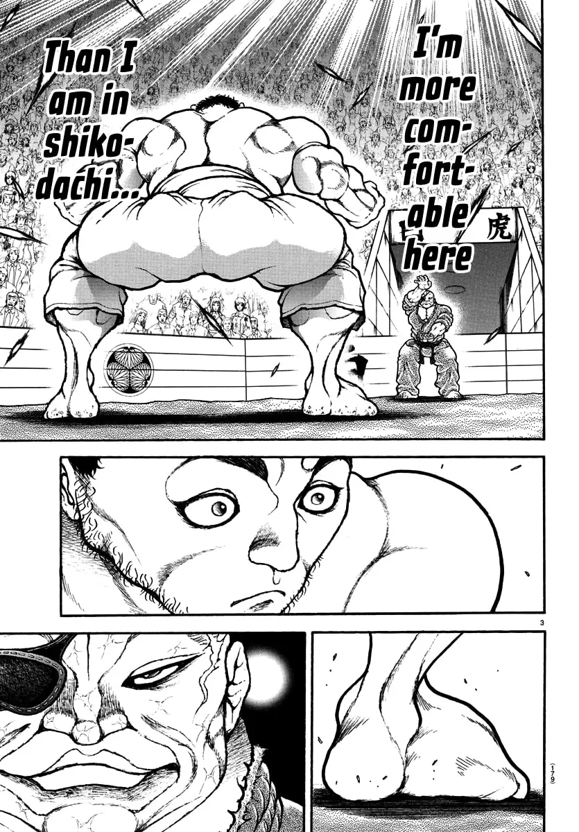 Baki Dou 2, chapter 134, page 3