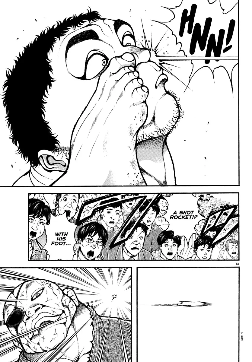 Baki Dou 2, chapter 134, page 13