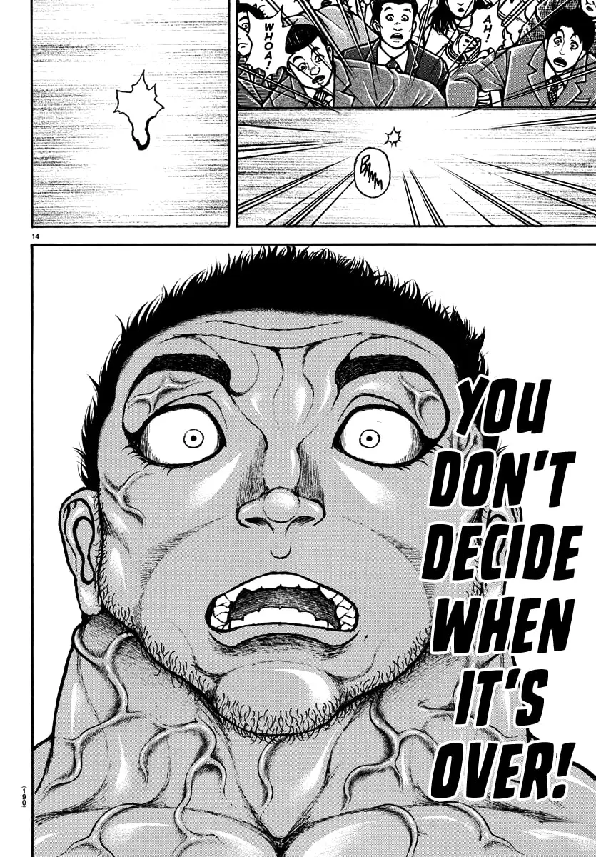 Baki Dou 2, chapter 134, page 14