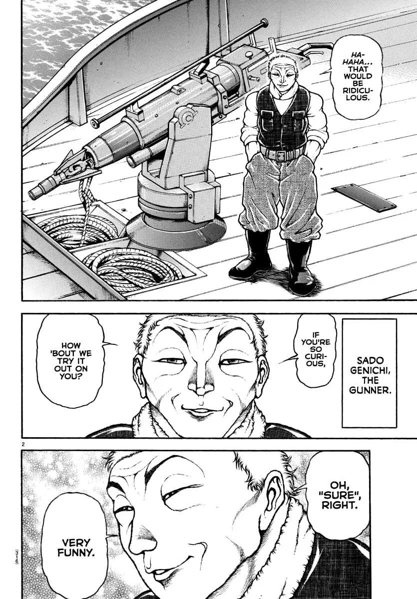Baki Dou 2, chapter 136, page 2