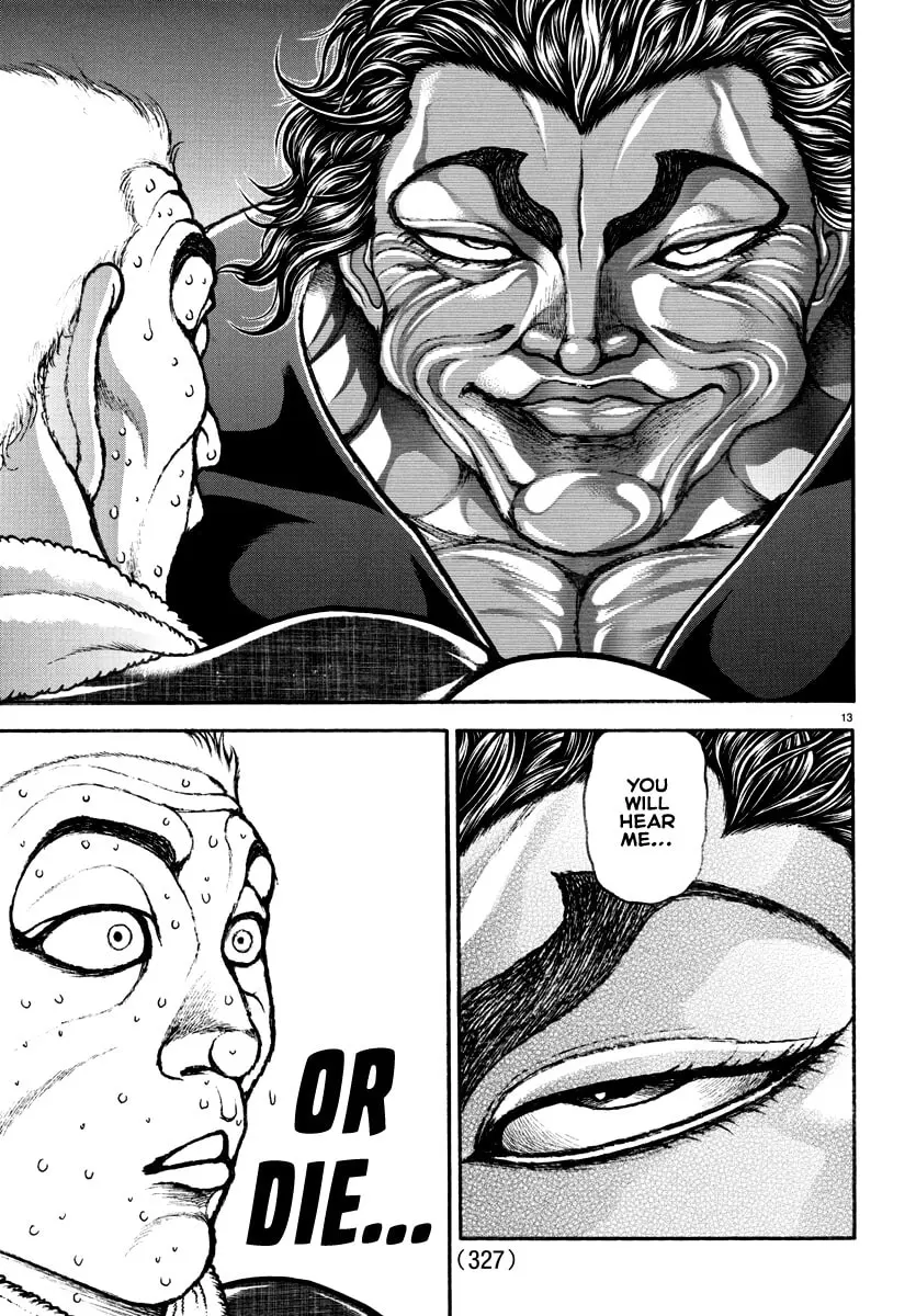Baki Dou 2, chapter 136, page 13