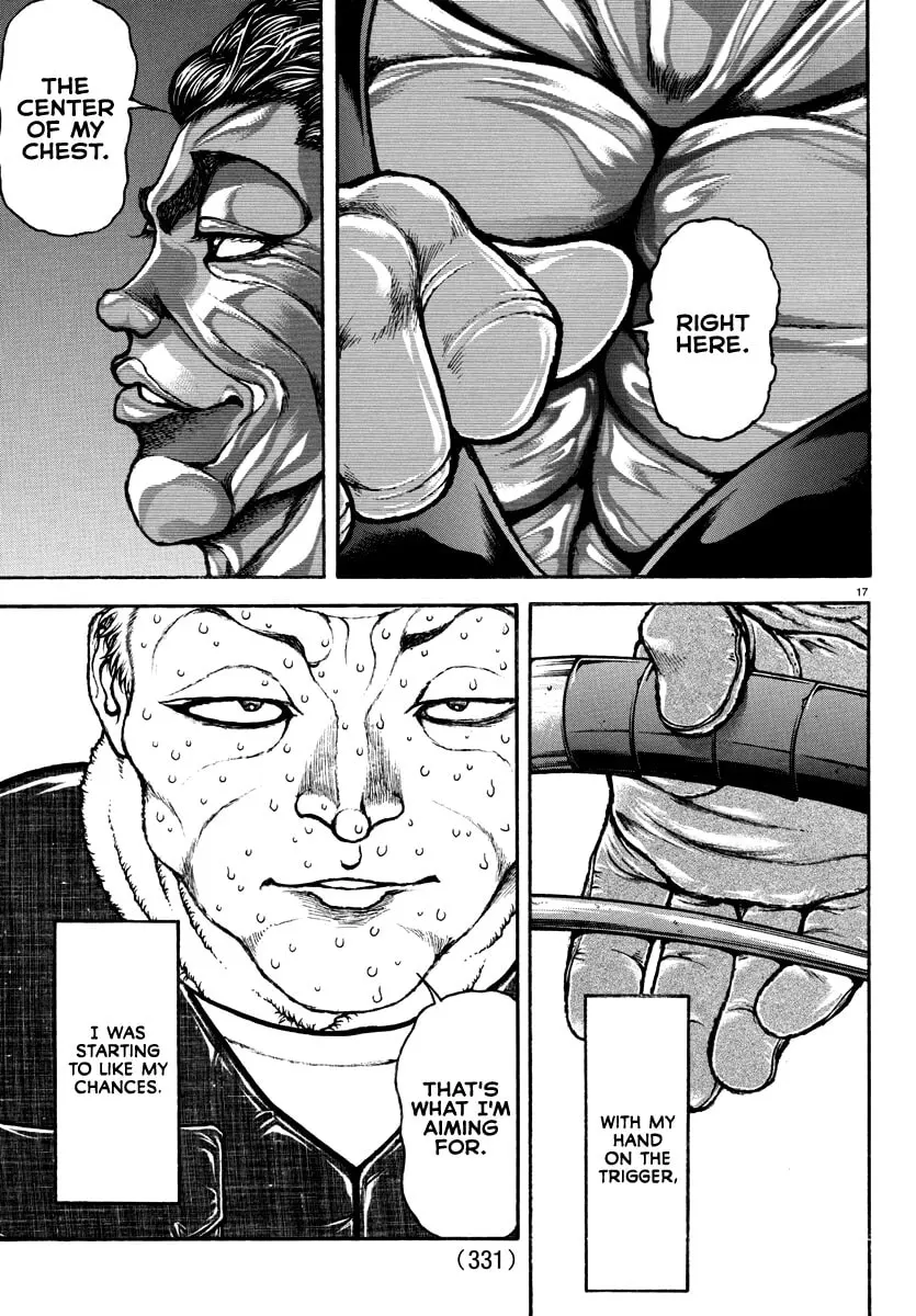 Baki Dou 2, chapter 136, page 17