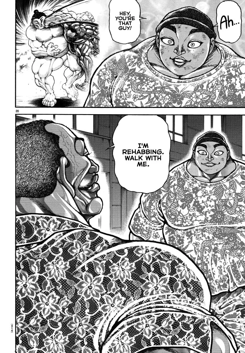 Baki Dou 2, chapter 138, page 19