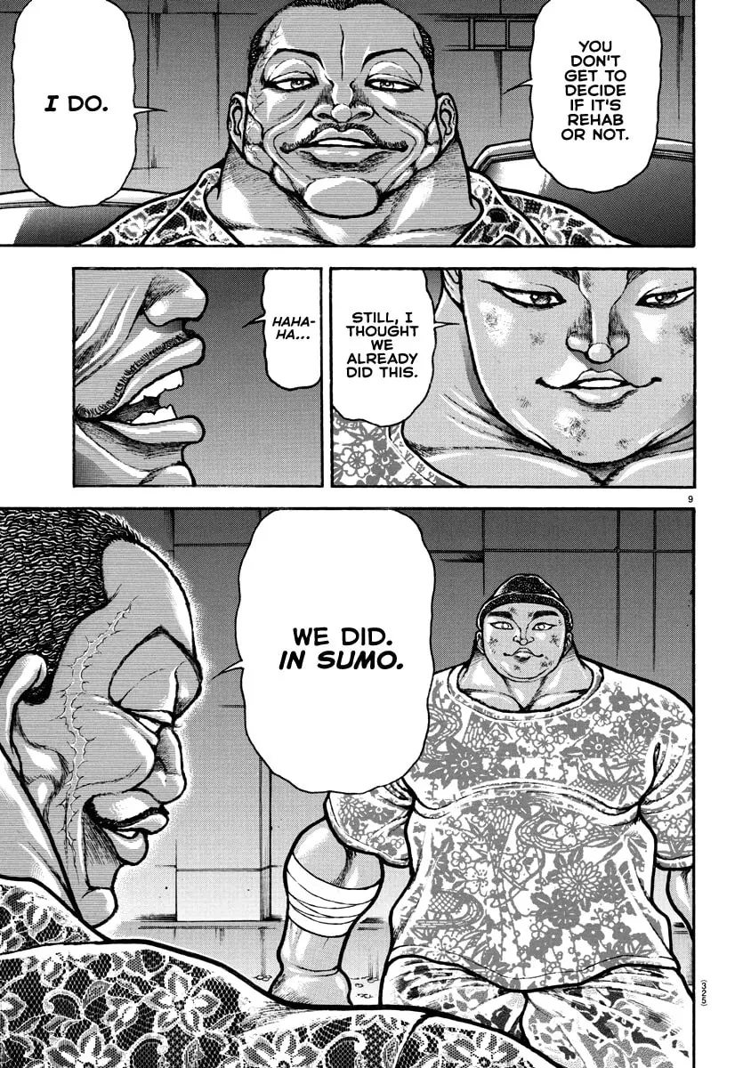 Baki Dou 2, chapter 139, page 9
