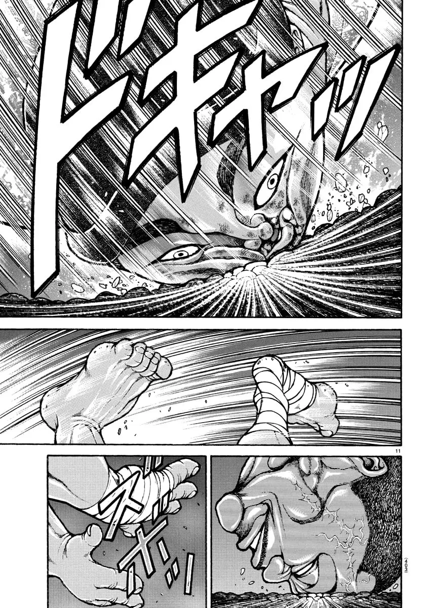 Baki Dou 2, chapter 140, page 11